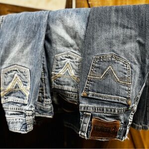 Boys RocknRoll denim, 3 pair